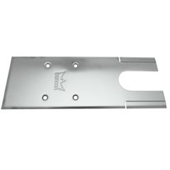 Plaque en inox N7510 pour BTS75V - DORMA