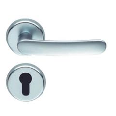 GARNITURE SUR ROSACES AVEC CARRE SPLIT POUR CYLINDRE DOUBLE - ABLOY